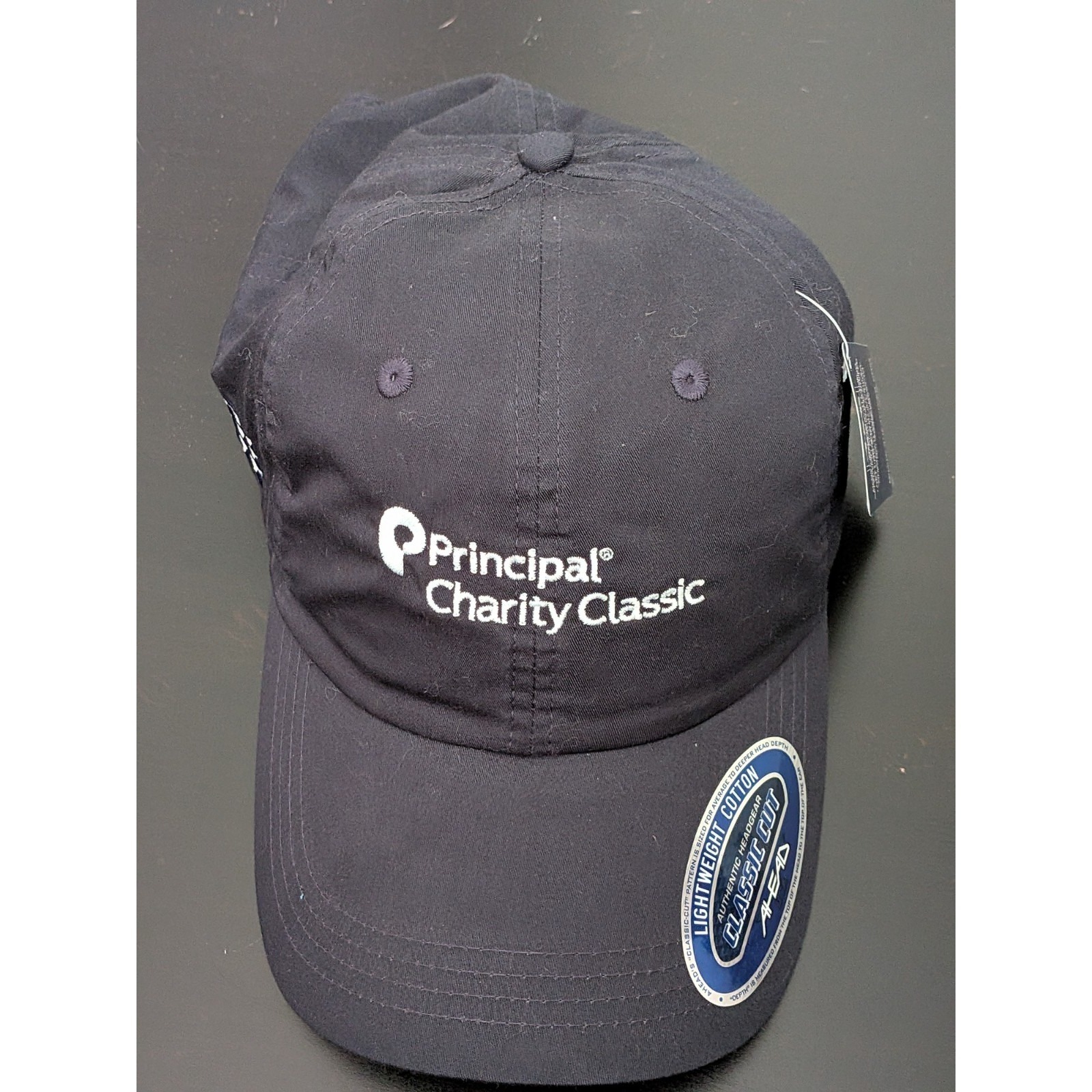 Principal Charity Classic Hat Golf Hat Navy Blue Strapback Osfm Ahead Nwt